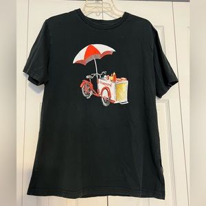 Converse Hotdog Cart Tshirt Size Small
